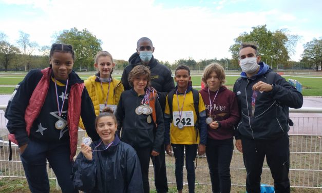 Equipe athlé : des podiums et le titre pour les benjamines !