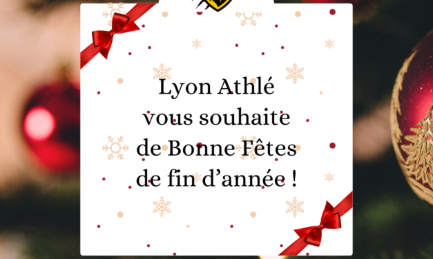 La nouvelle équipe vous souhaite de bonnes fêtes de fin d’année !