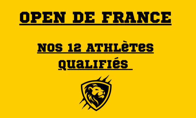 Direction les Open de France à Blois le 11 et 12 Juillet 2026